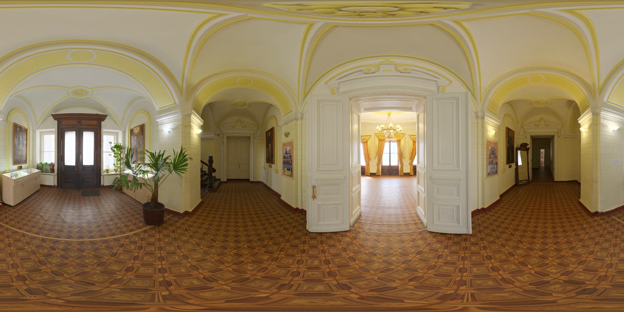 360° still of the Entrance Hall — Vaulted entrance hall